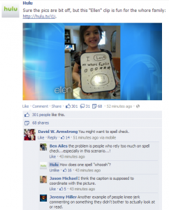 Hulu Social Media Win